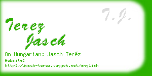 terez jasch business card